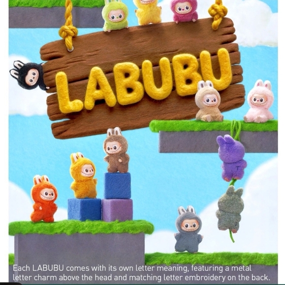 POP MART Labubu Monsters Pin For Love, Plush Pendant Confirmed "Y" - Picture 4 of 6